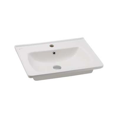 469932ec3d718c695a8295ea2ee66e35-list Seramiksan - SATURN FLAT MAT BEYAZ LAVABO 60 CM - Görsel 1