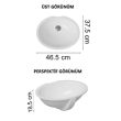 Vitra - S20 Tezgahaltı Lavabo - Görsel 3