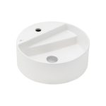 Seramiksan - LIVELLO MAT TEZGAH ÜSTÜ LAVABO BATARYA DELİKLİ 42CM