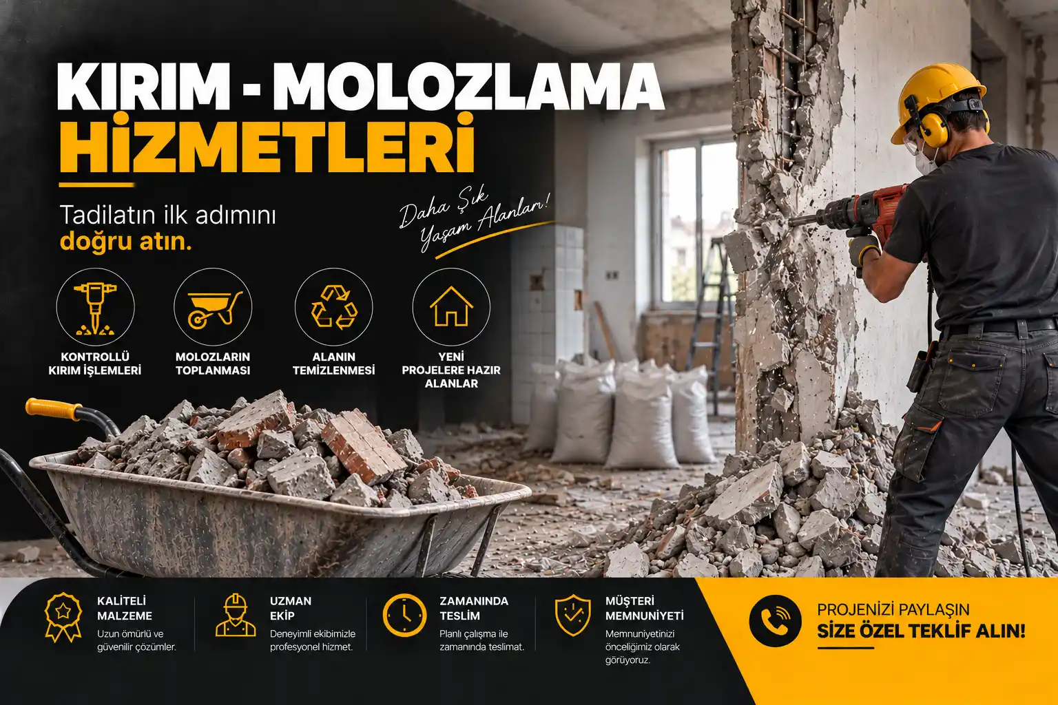 kirim moloz hizmet